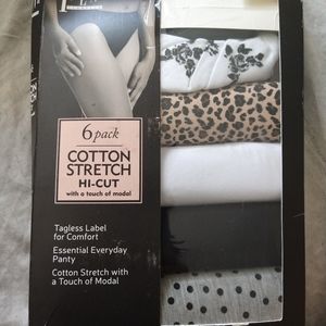 Felina cotton stretch high cut 6 pack